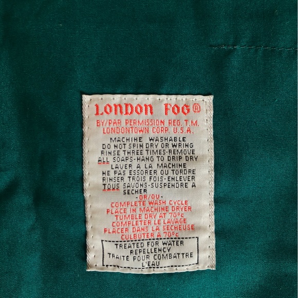 London Fog Vintage Men’s Bomber Jacket Size 40R - Picture 15 of 16